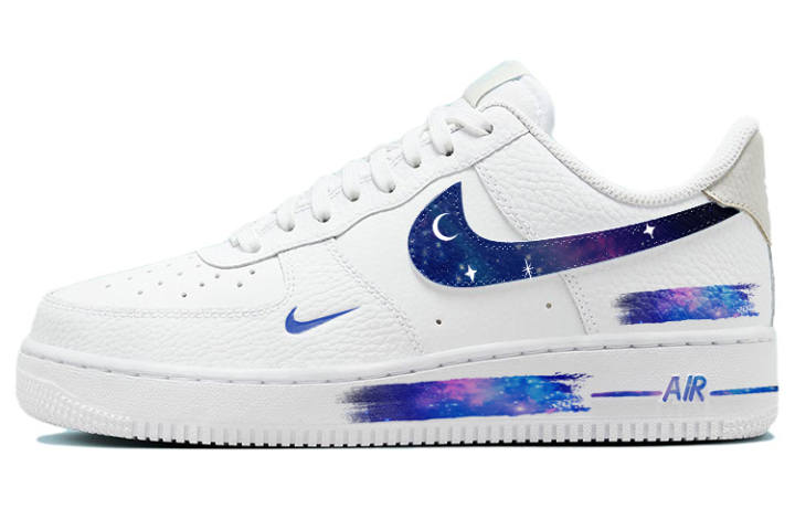 Nike Nike Air Force 1 Skateboard Shoes Women's Low Top White/Blue