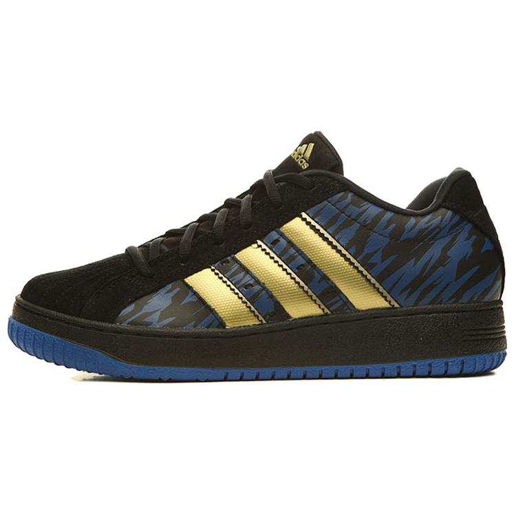 Adidas Adidas Slip Resistant Abrasion Resistant Low top Skateboard Shoes Men's Blue Black