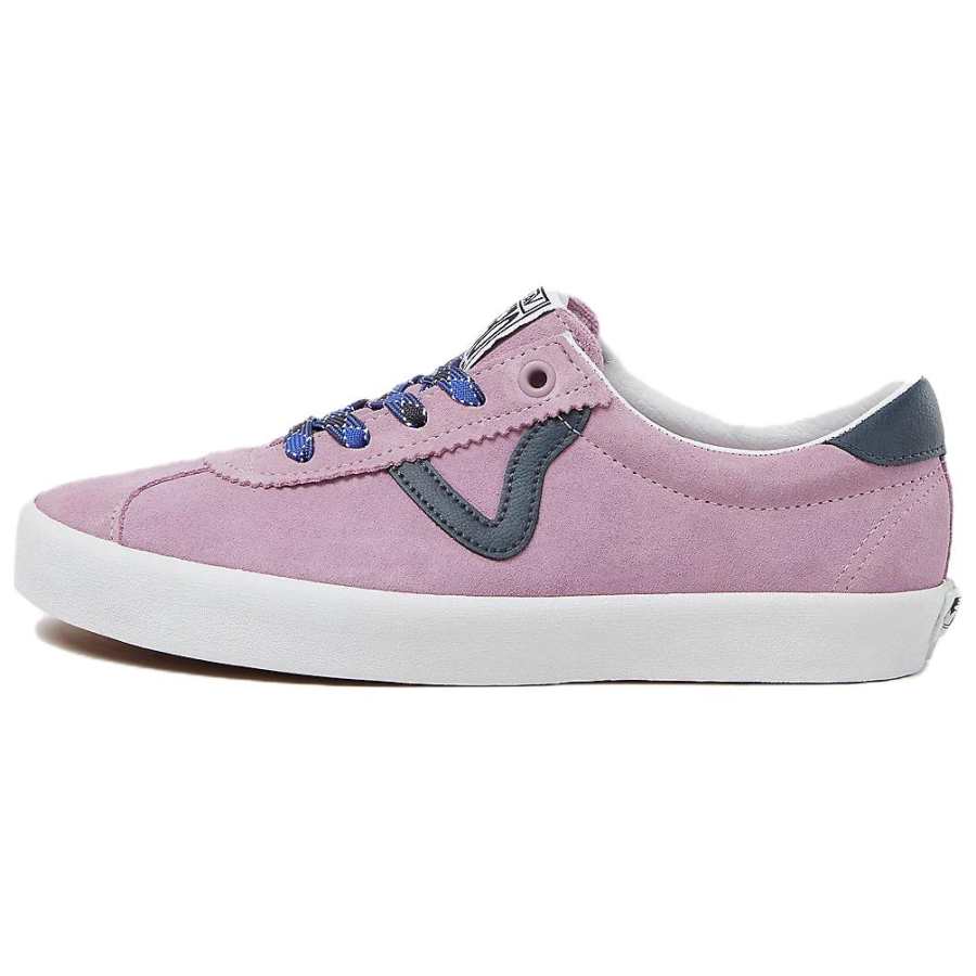 Vans Sports Low top Skateboard Shoes Unisex Purple