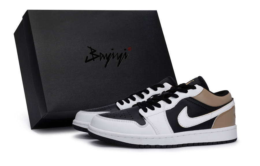 Jordan Jordan Air Jordan 1 Low 811 Manufacturing, Reverse Australian White Pearl, Special Shoe Box Low top Skateboard Shoes