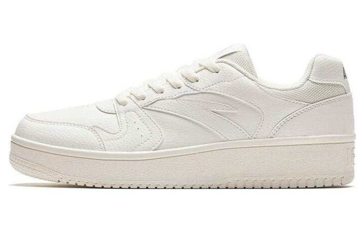 Anta Height Increasing Cushioning Low top Skateboard Shoes Men's White