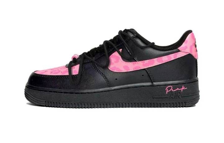 Nike Nike Air Force 1 Low top Skateboard Shoes Women's Black