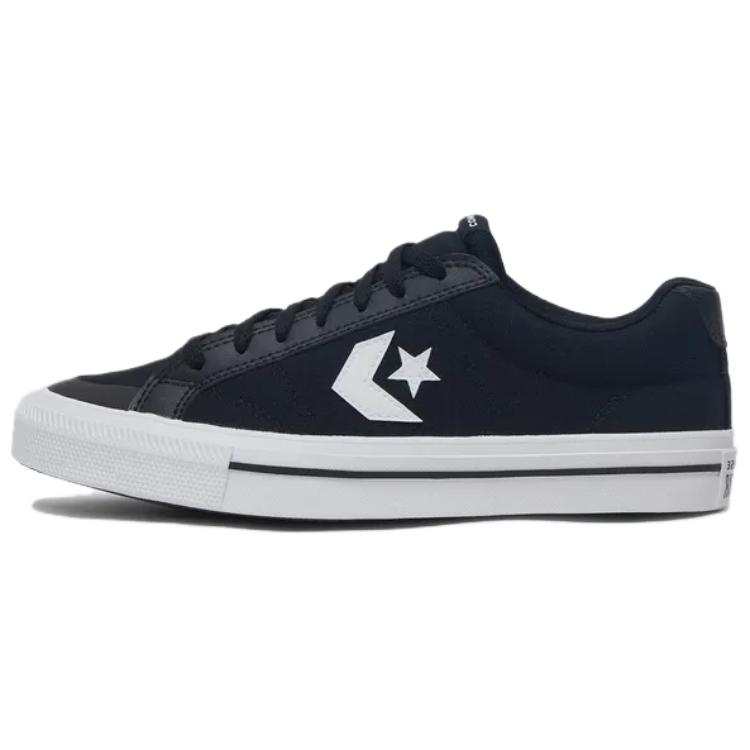 Converse Sport Casual Slip Resistant Abrasion Resistant Low top Skateboard Shoes Unisex Black