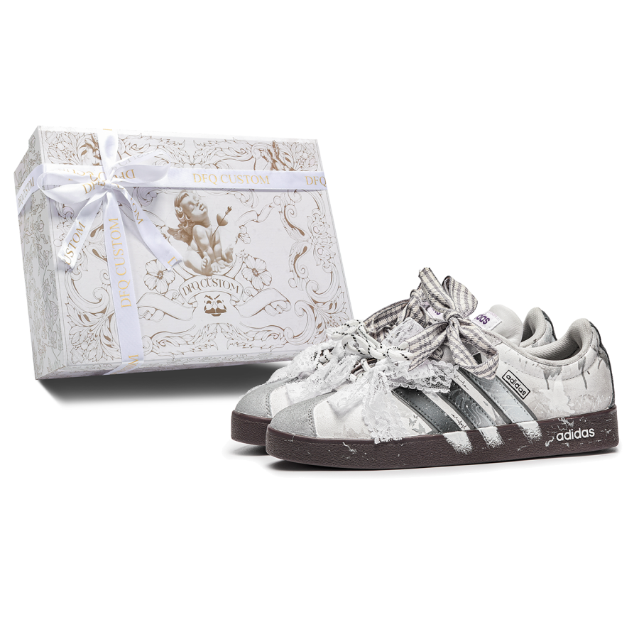 Adidas Neo VL Court Lifestyle Da Vinci, Box, Rosemary Slip Resistant Abrasion Resistant