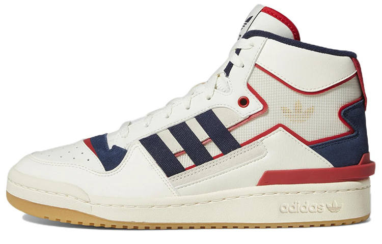 Adidas Originals Forum Adidas Originals Exhibit Mid 'Inside Out - White Navy Scarlet'