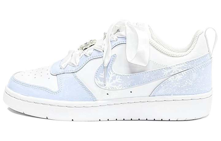 Nike Nike Court Borough Skateboard Shoes Women's Low Top White/Blue