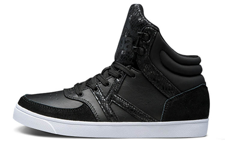 Kappa Skateboard Shoes Women's High Top White