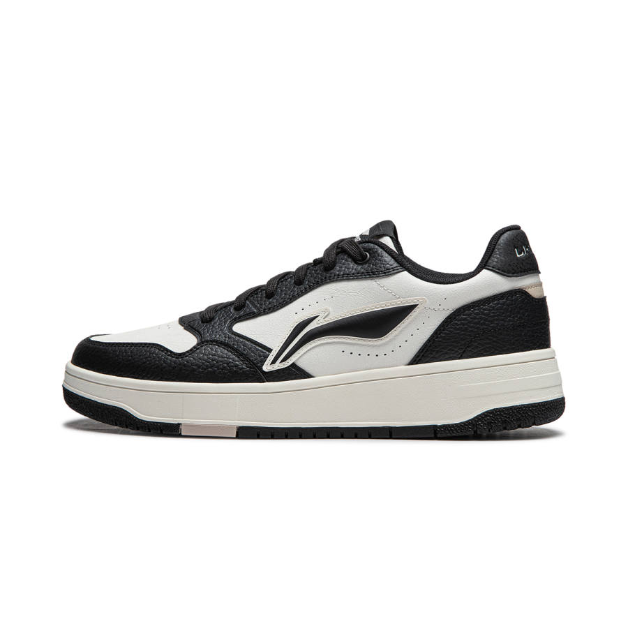 Li-Ning Li Ning Tianji Soft Low top Skateboard Shoes Men's White Black