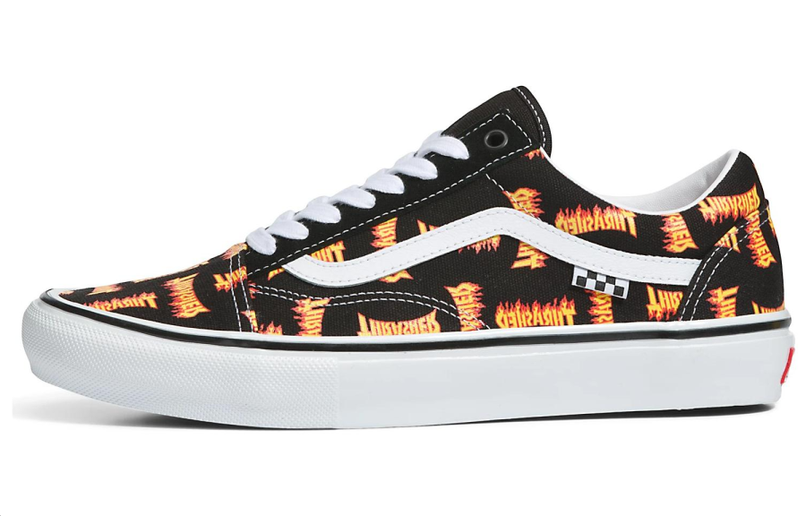 Vans Old Skool Thrasher x Old Skool Skate Vans 'Allover Thrasher Logo'