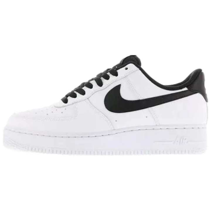 Nike Nike Air Force 1 Cushioning, Wear Resistant Low top Skateboard Shoes Unisex Black White