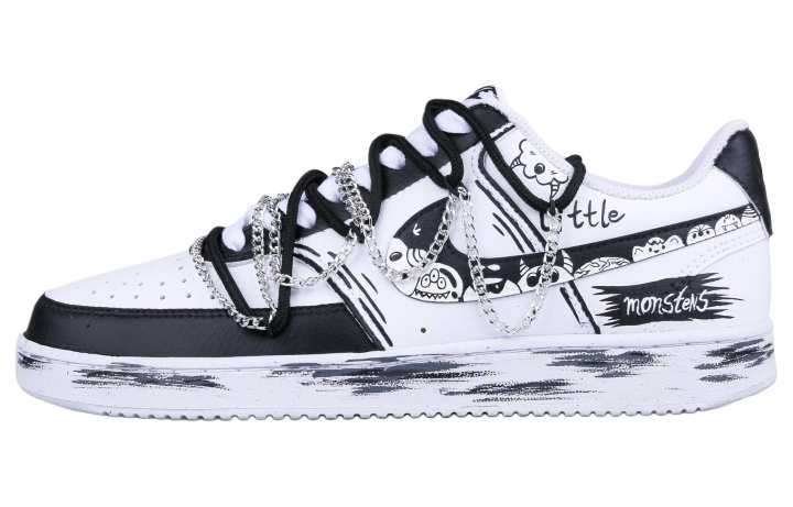 Nike Nike Court Vision 1 Slip Resistant Abrasion Resistant Slip Resistant Abrasion Resistant Low top Skateboard Shoes Unisex