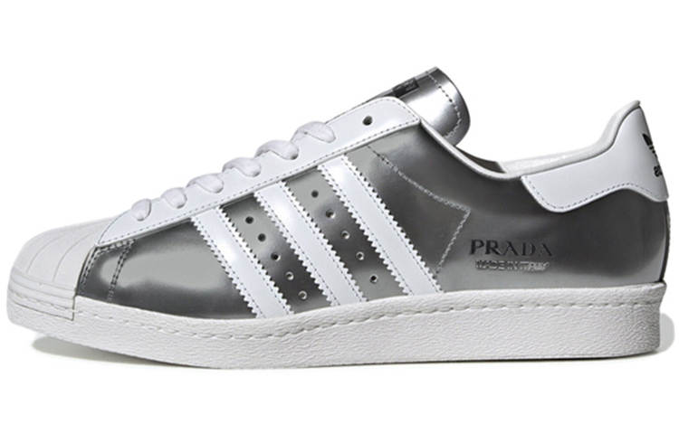 Adidas Originals Superstar Prada x Superstar Adidas Originals 'Silver Metallic'