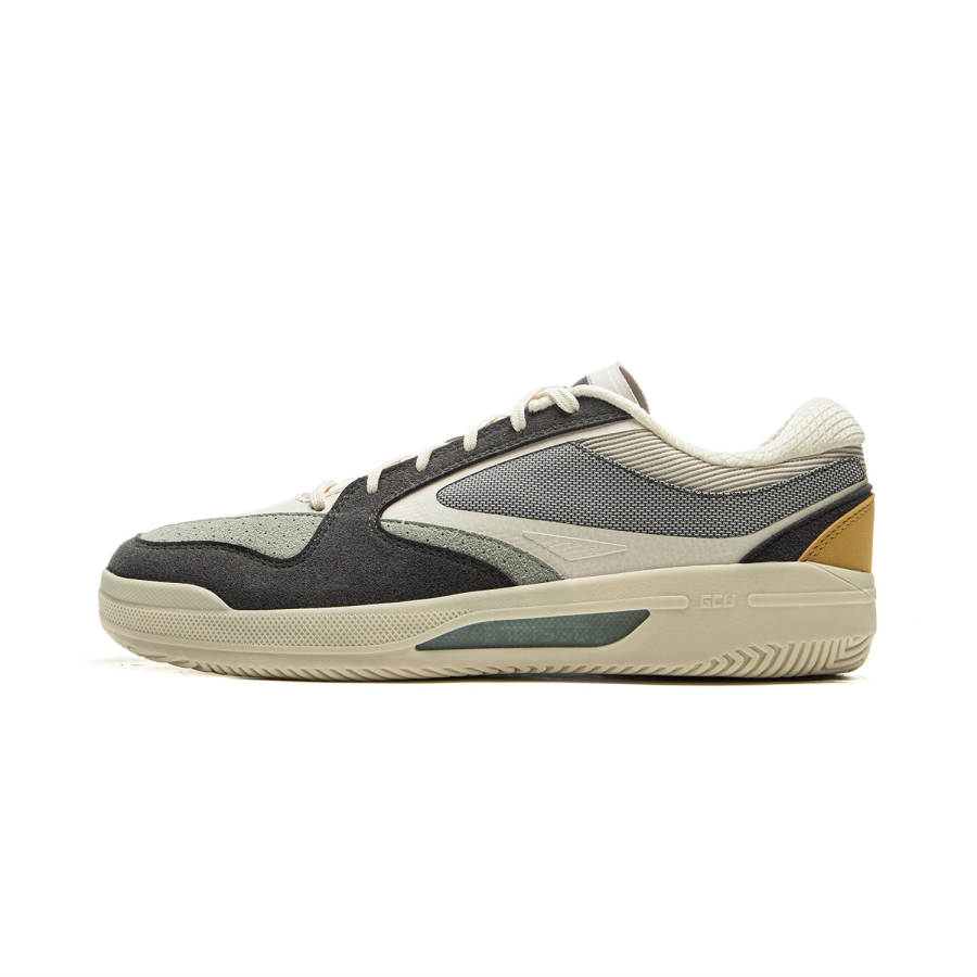 Li-Ning Li Ning Synthetic Leather Minimalist Fashion Slip Resistant Abrasion Resistant Low top Skateboard Shoes Unisex