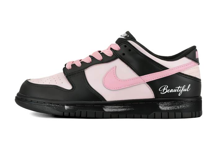 Nike Nike Dunk Ash Abrasion Resistant Lightweight Wear resistant And Lightweight Low top Skateboard Shoes Unisex