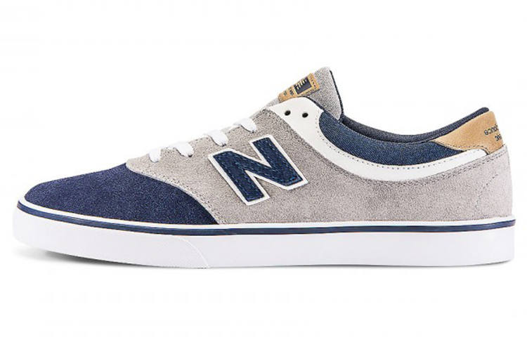 New Balance New Balance NB Quincy 254 Abrasion Resistant, Lightweight, And Breathable Low top Skateboard Shoes Men's Gray Blue