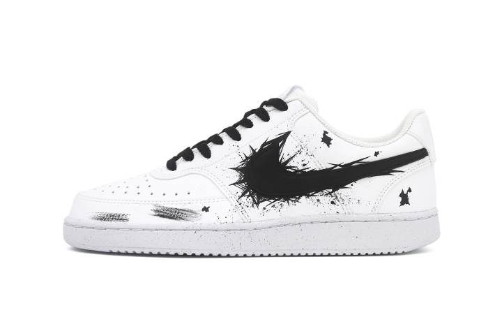 Nike Nike Court Vision 1 Low top Skateboard Shoes Women's White