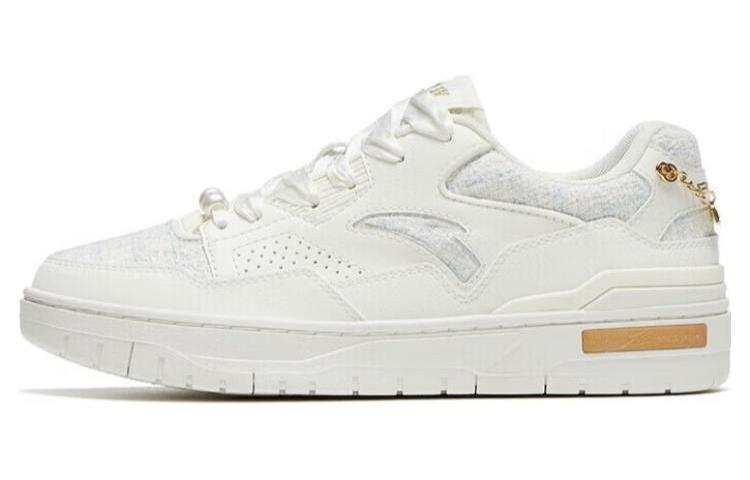 Anta Flame 4.0 Low top Skateboard Shoes Women's White Yellow