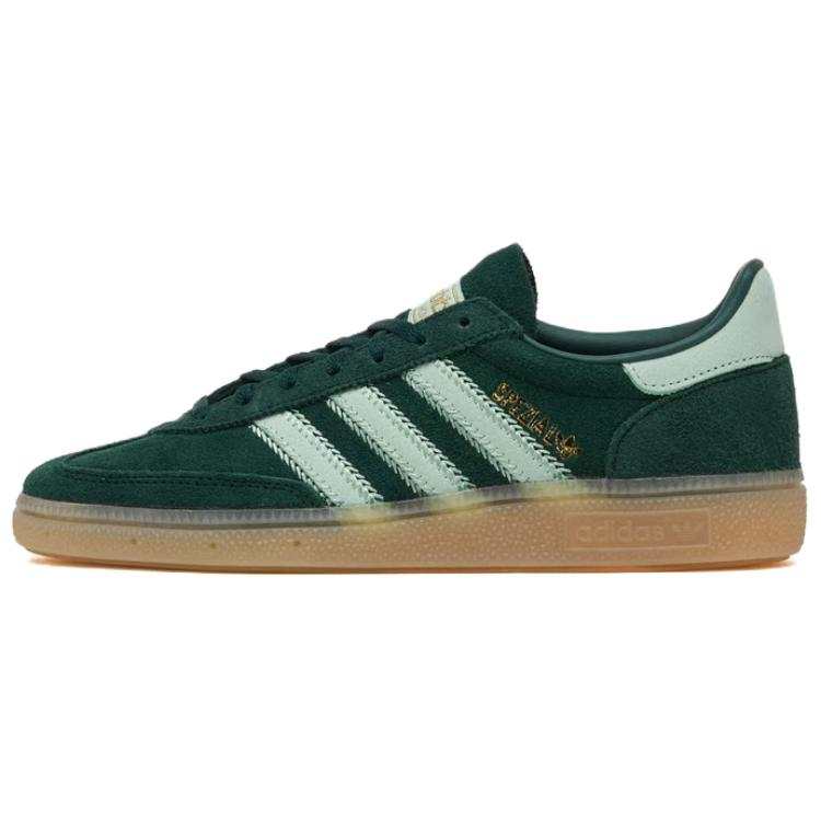 Adidas Originals HANDBALL SPEZIAL Classic And Versatile Low top Skateboard Shoes Women's Green