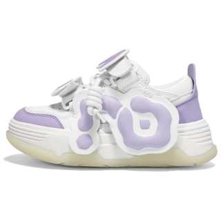 CN Skate Panda Violet Microfiber Leather Puffy Shoes Abrasion Resistant Breathable Low top Skateboard Shoes Unisex