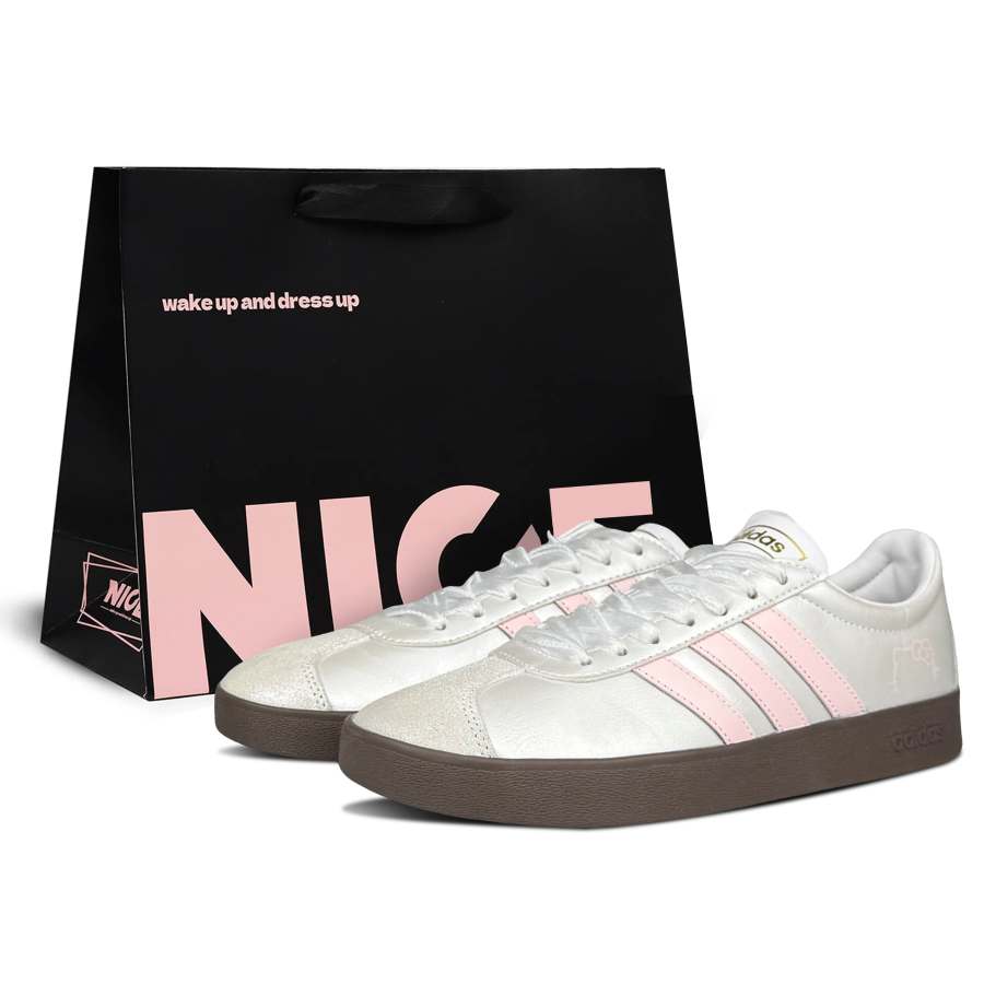 Adidas Adidas VL COURT 2.0 Abrasion Resistant Low top Skateboard Shoes Women's