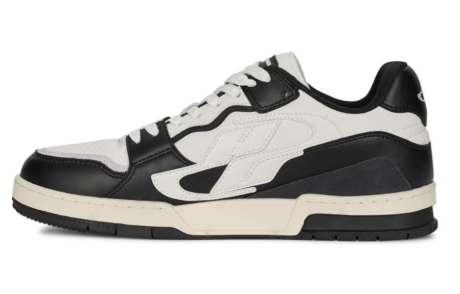 HARSH AND CRUEL Synthetic Leather, Leather Lightweight And Breathable Low top Skateboard Shoes Unisex Classic Panda