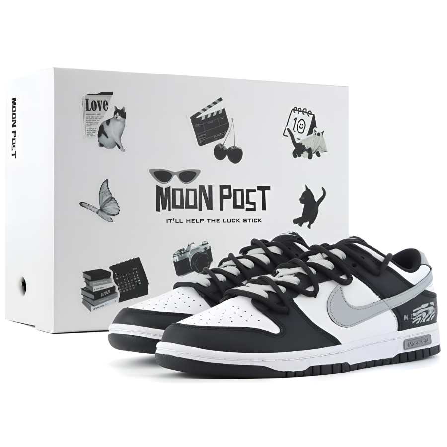 Nike Nike Dunk Moon Mailman, Gray Fragment, Box Abrasion Resistant Lightweight Wear resistant And Lightweight Low top