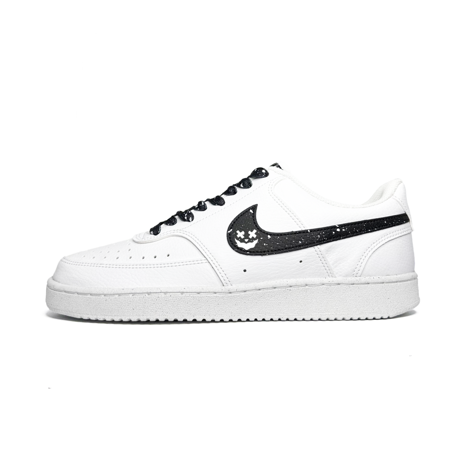 Nike Nike Court Vision 1 Abrasion Resistant Abrasion Resistant Low top Skateboard Shoes Men's Black