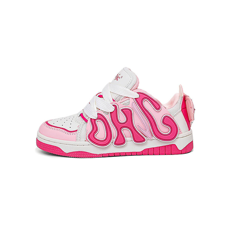 OHJC Slip Resistant Cushioning Abrasion Resistant Lightweight Breathable Low top Skateboard Shoes Unisex