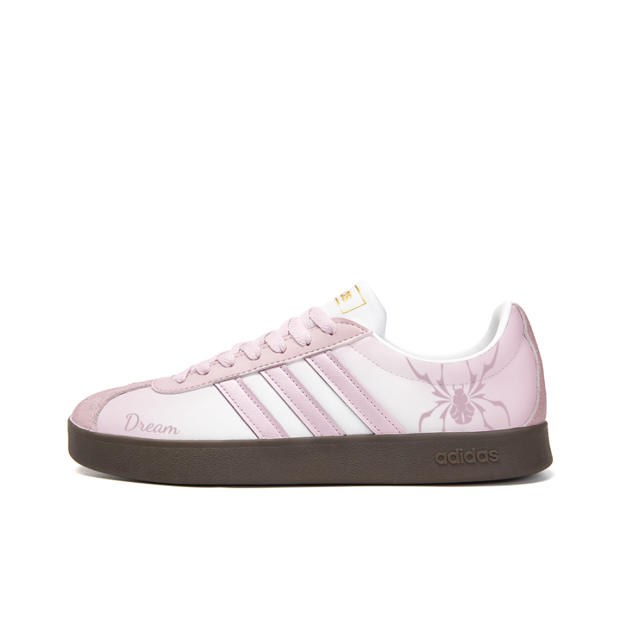 Adidas Neo VL Court 2.0 Golden Feather Mystic Realm Slip Resistant Abrasion Resistant Low top Skateboard Shoes Unisex