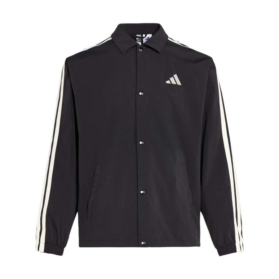 Adidas Adidas ST 3ST COACH JACKET Fashionable Comfortable Fleece Lined Athleisure Loose Fit Jacket Men's