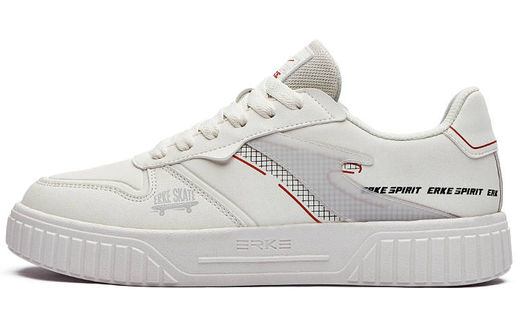 Erke War General Textile, Synthetic Leather Slip Resistant Abrasion Resistant Low top Skateboard Shoes Men's