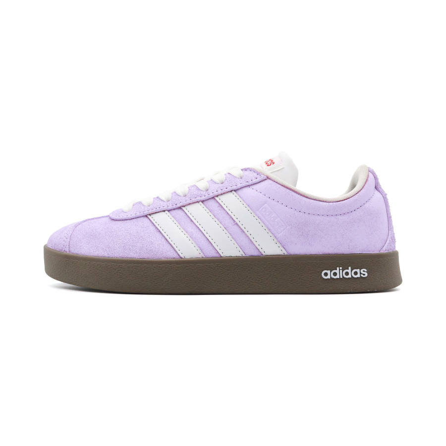 Adidas Neo VL Court Lifestyle Leather Lightweight Low top Skateboard Shoes Unisex Purple White