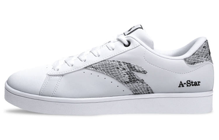 Anta Versatile Low top Skateboard Shoes Men's White Black