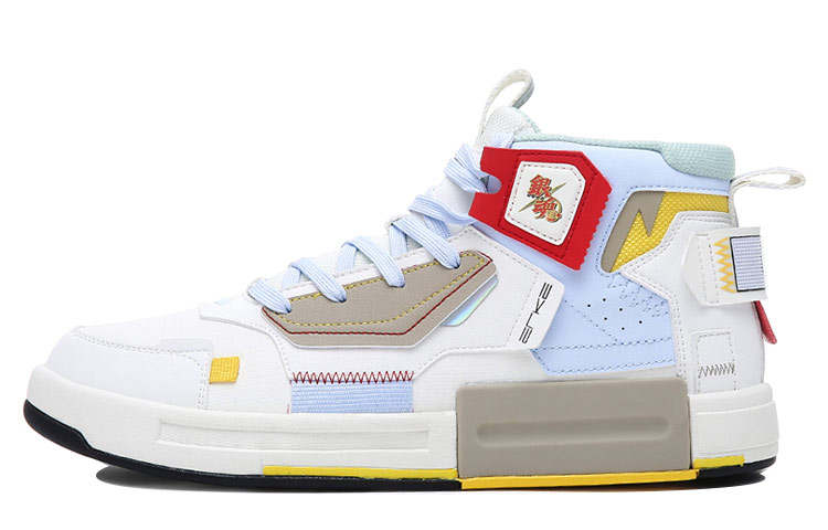 Erke Strange Bullet 3.0 Gintama Versatile Slip Resistant Abrasion Resistant Mid top Skateboard Shoes Women's
