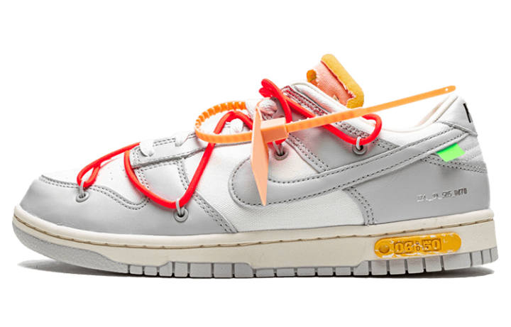 Nike Nike Dunk Low Off White Lot 06 Of 50