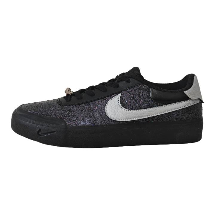 Nike Nike Court Shot Silver Baby's Breath Low top Skateboard Shoes Men's Black Silver