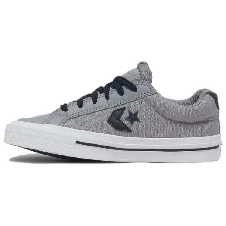 Converse Sport Casual Comfortable And Lightweight Low top Skateboard Shoes Unisex Gray Black