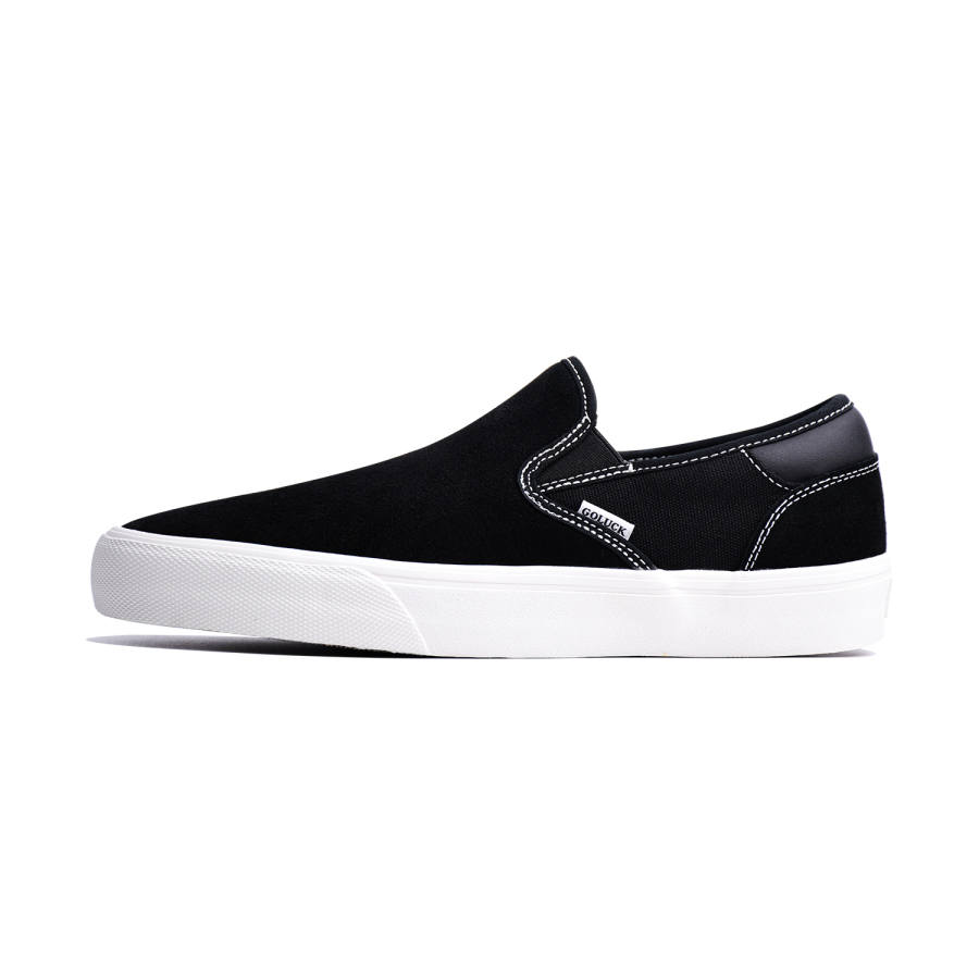 GOLUCK Slip on Shoes Low top Skateboard Shoes Unisex