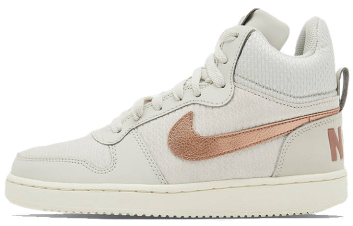 Nike Nike Court Borough Mid Premium Light Bone Metallic Red Bronze Women's