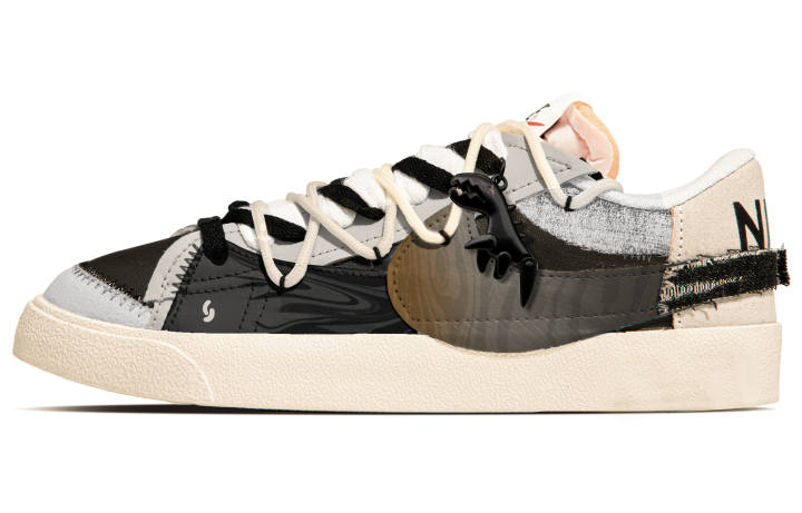 Nike Nike Blazer Skateboard Shoes Men's Low Top Black Coffee