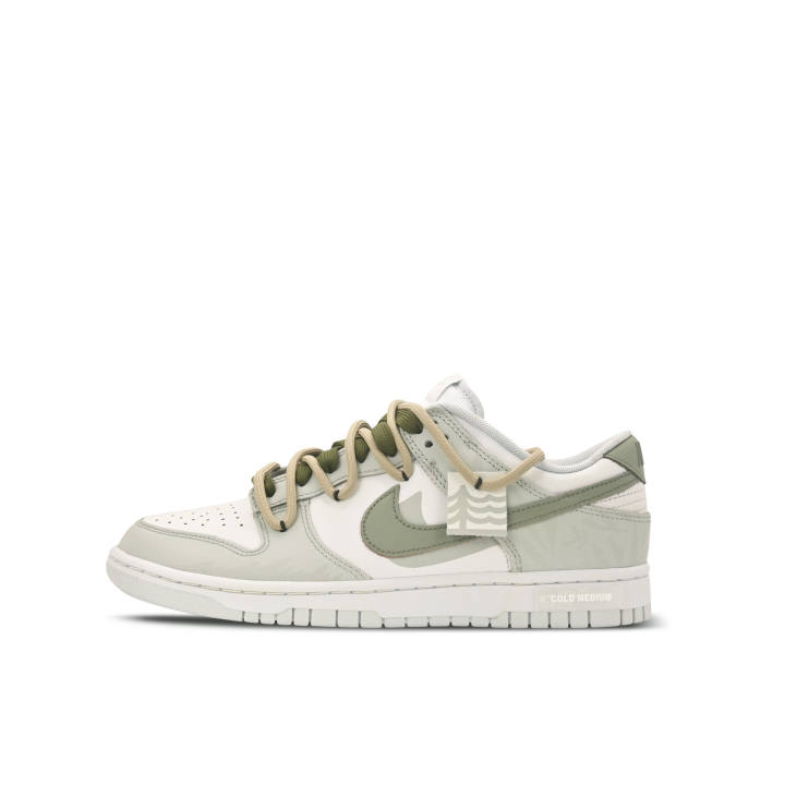 Nike Nike Dunk LOW RETRO Cushioning Abrasion Resistant Lightweight Low top Skateboard Shoes Unisex Light Green