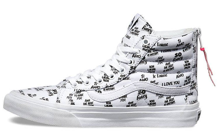 Vans Baron Von Fancy X SK8 Hi Slim 'White Black'