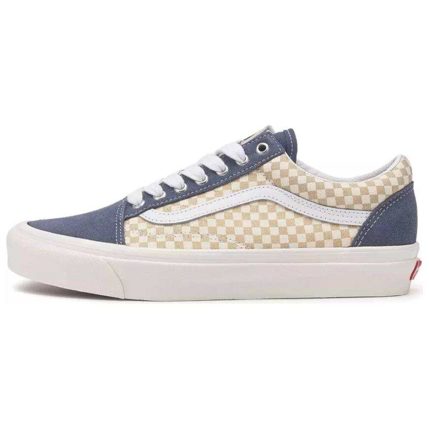 Vans Old Skool 36 Low top Skateboard Shoes Unisex Blue Brown