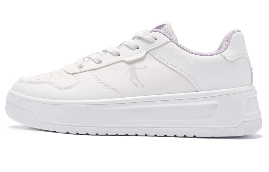 QIAODAN Shiro Dragon Synthetic Leather Coverage Cushioning Lightweight Height Increasing Low top Skateboard Shoes