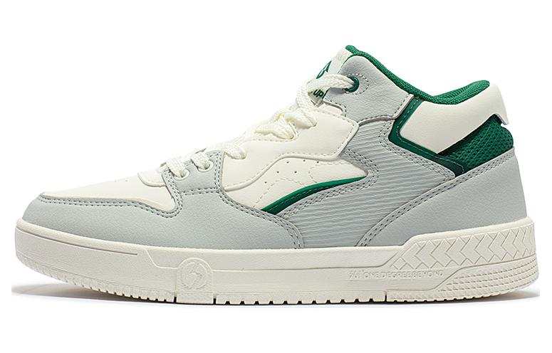 361° Abrasion Resistant Breathable Low top Skateboard Shoes Women's White Green