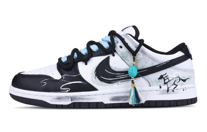 Nike Nike Dunk Low top Skateboard Shoes Unisex Gray White