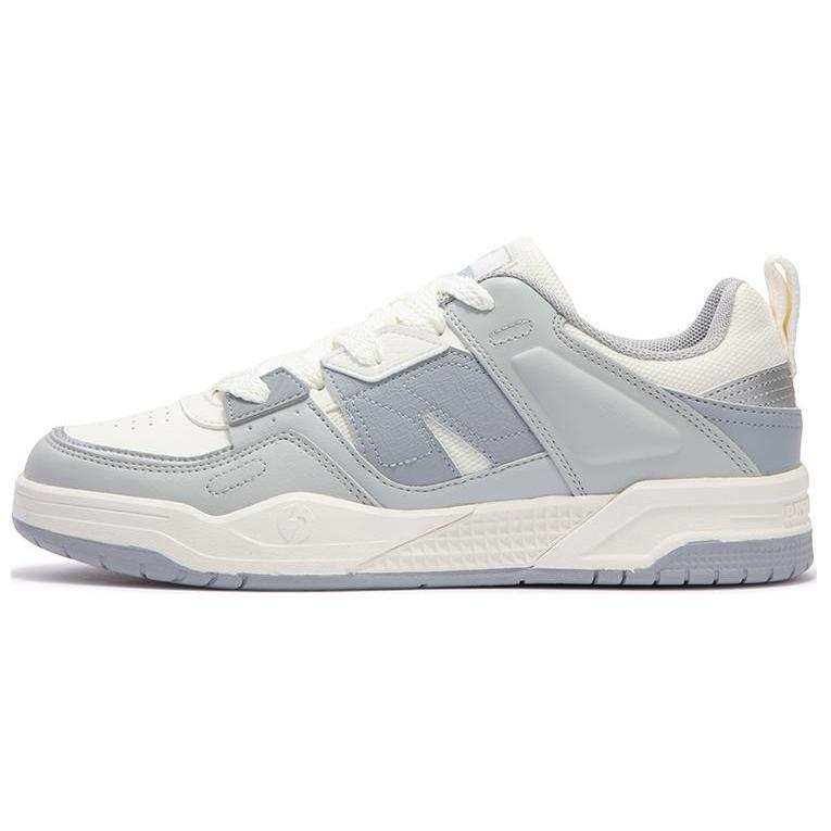 361° Slip Resistant Cushioning Lightweight Low top Skateboard Shoes Men's Gray White