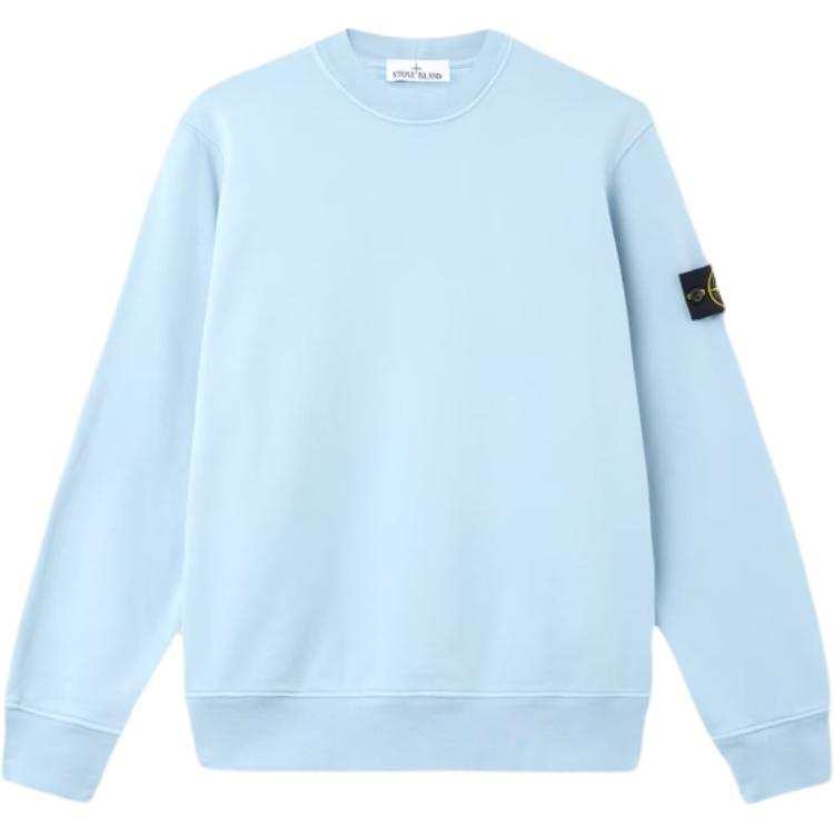 Stone Island Logo Patch Crewneck Sweatshirt