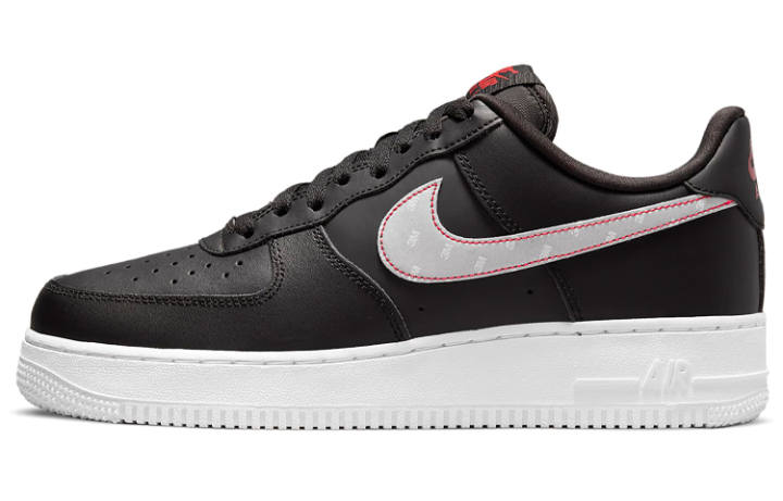 Nike Nike Air Force 1 '07 'Black Red'
