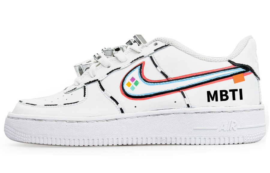 Nike Nike Air Force 1 Abrasion Resistant Abrasion Resistant Low top Skateboard Shoes Women's Black White